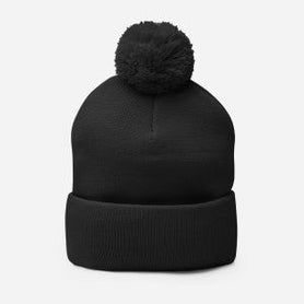 Pom Pom Knit Beanie